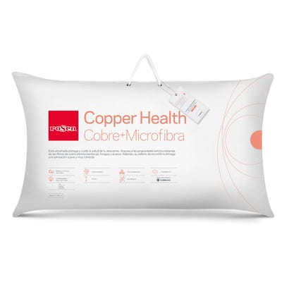 Almohada Microfibra Copper Health