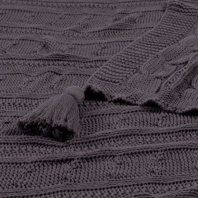 Manta Algodón 150 x 200 cm Knitted Samina