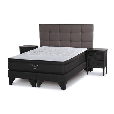 Cama Tempo King + Muebles Issey
